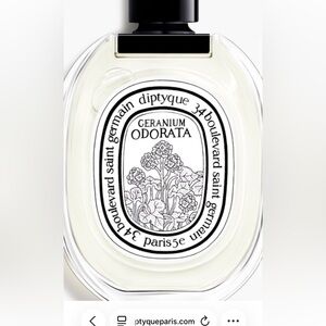 NWOT Diptyque Geranium Odorata